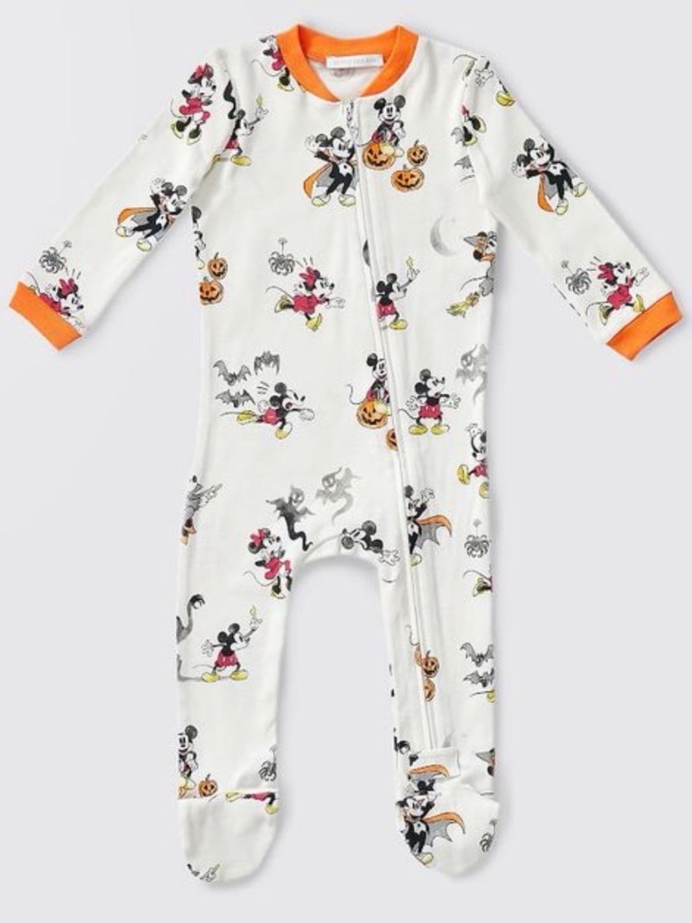 Disney x Pottery Barn Kids Mickey Mouse Halloween Pajamas Organic Cotton